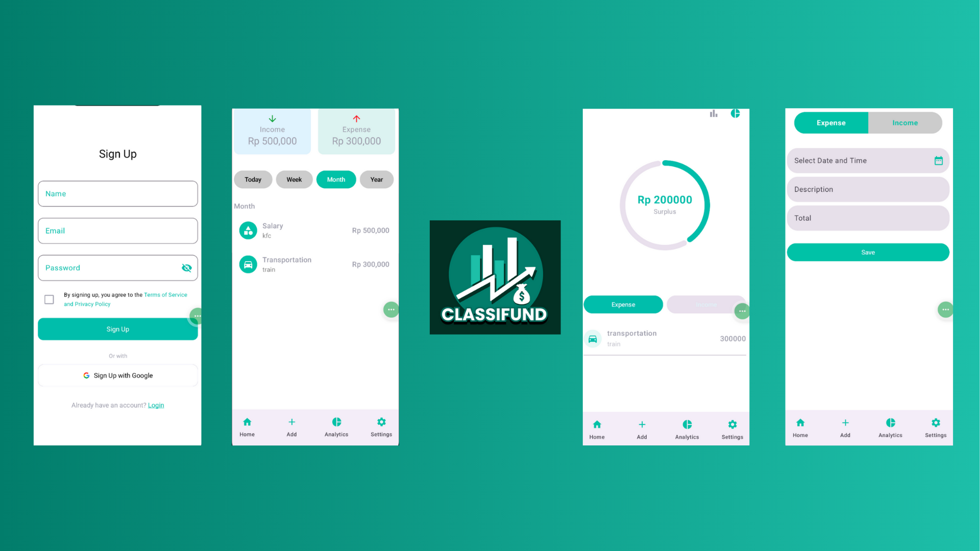 Classifund : Transaction Classifier using AI Image